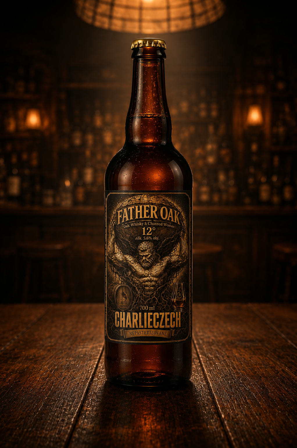 Father OAK mockup